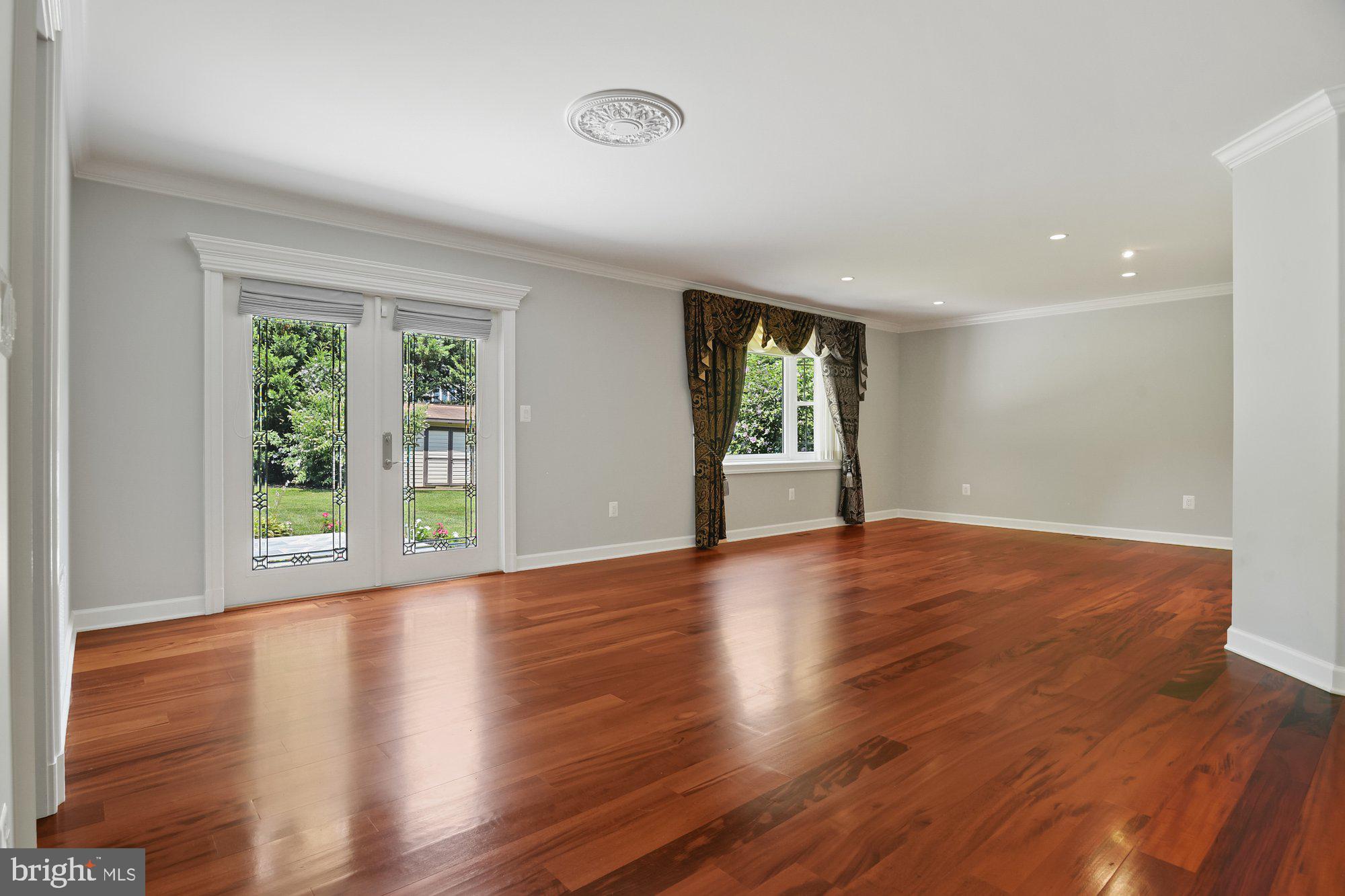 413 Merrie Lane Fallston, MD 21047 - Photo 11 of 27 Living/Dining Room w Tiger Wood Flooring