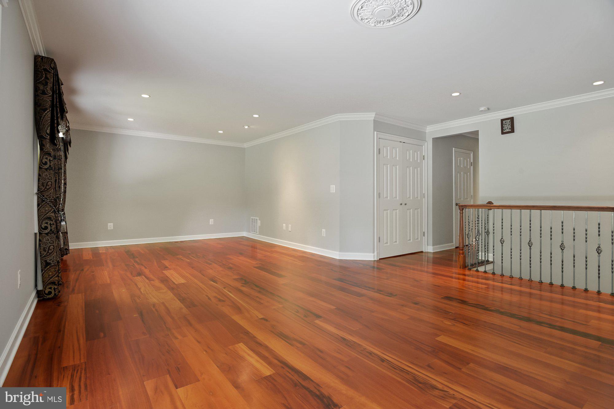 413 Merrie Lane Fallston, MD 21047 - Photo 12 of 27 Living/Dining Room w Tiger Wood Flooring