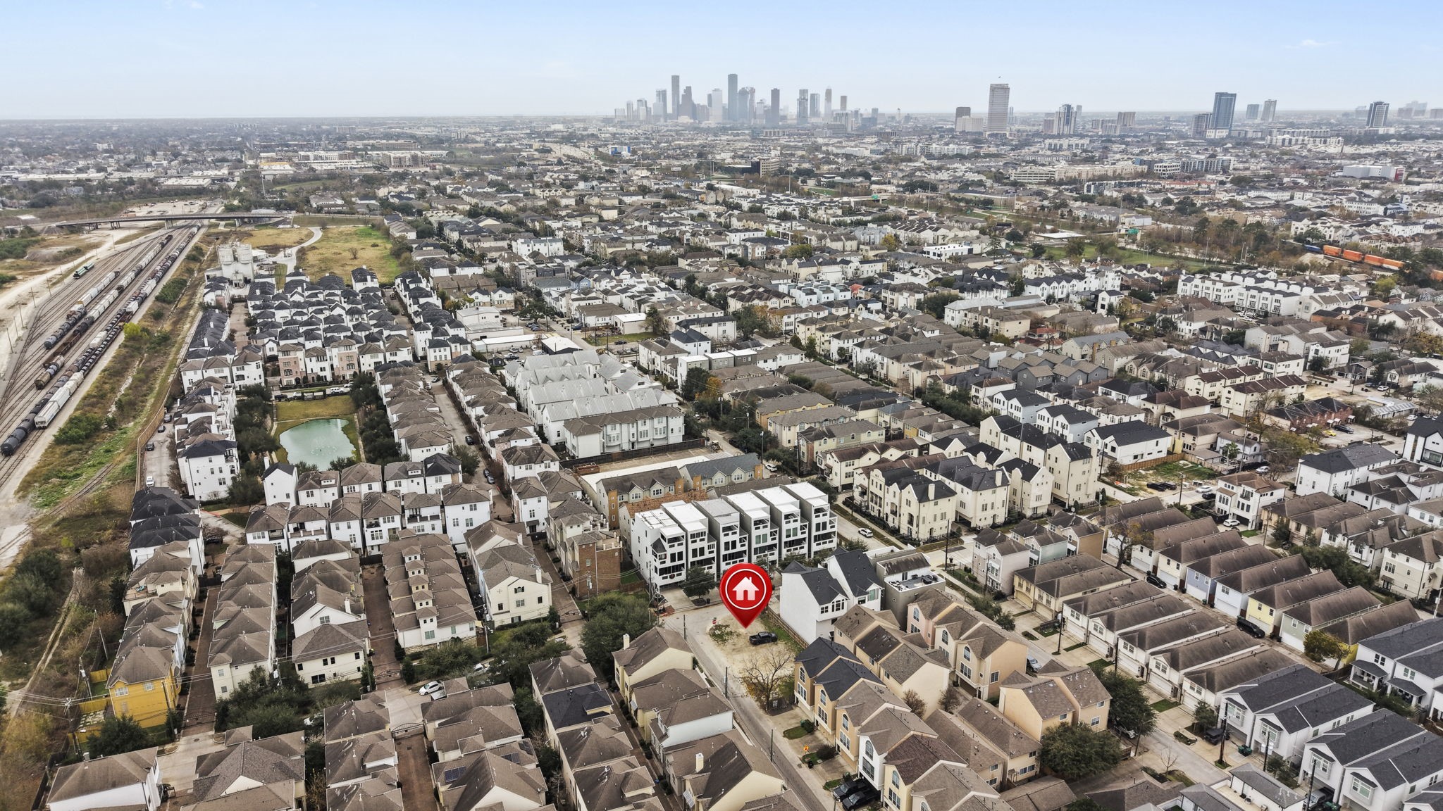 5807 Katy Street Houston, TX 77007 - Photo 8 of 37 A rare opportunity to build in a rapidly appreciating neighborhood. This level, cleared lot is perfectly positioned among high-end contemporary builds, offering the ideal canvas for your custom architectural vision.
