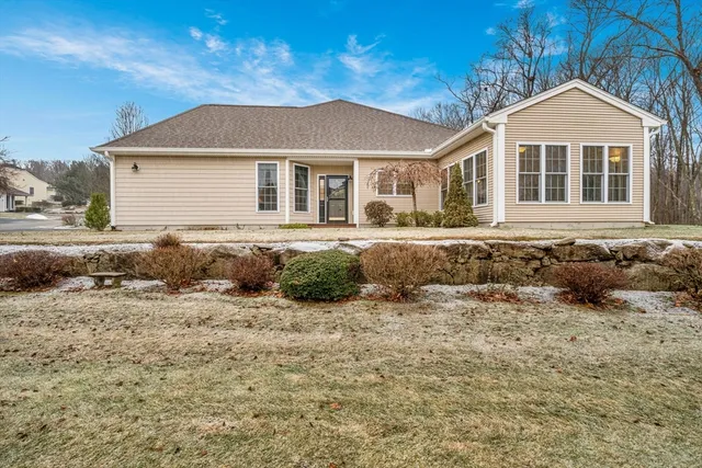 a front door view of a house
