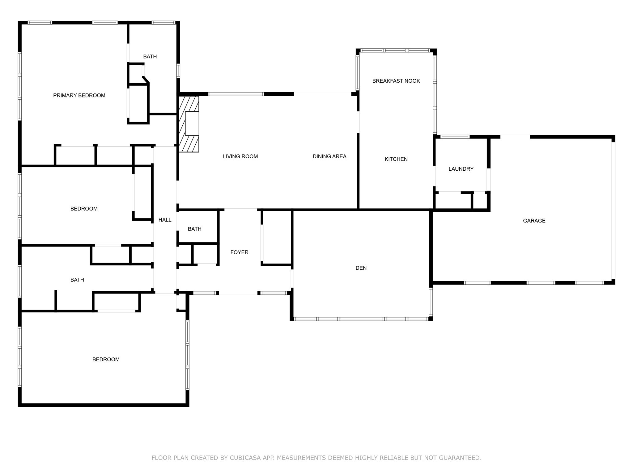 2011 Durrain Ferry Road Baytown, TX 77520 - Photo 32 of 32 Floor plan view to help you visualize the home's layout and appreciate its spacious design.