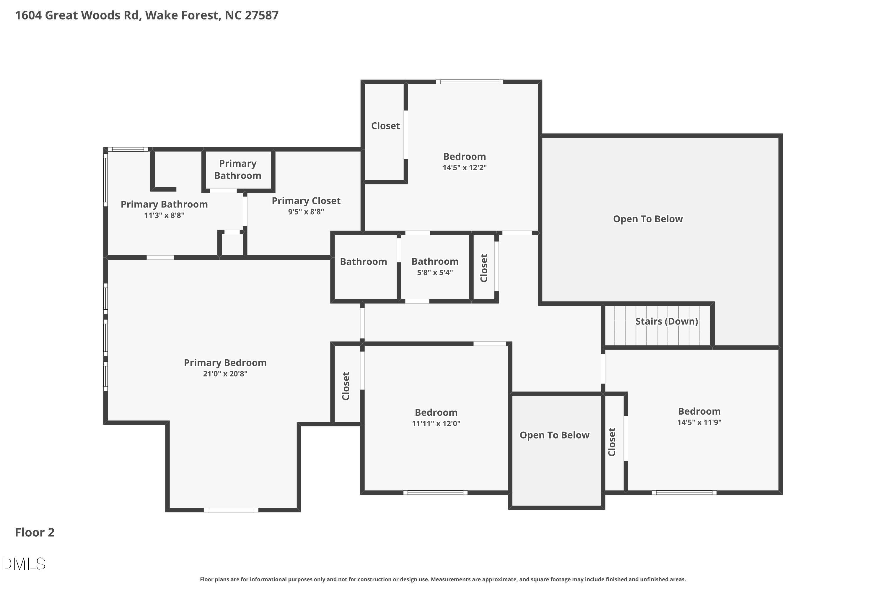 1604 Great Woods Road Wake Forest, NC 27587 - Photo 6 of 56 2nd Floor