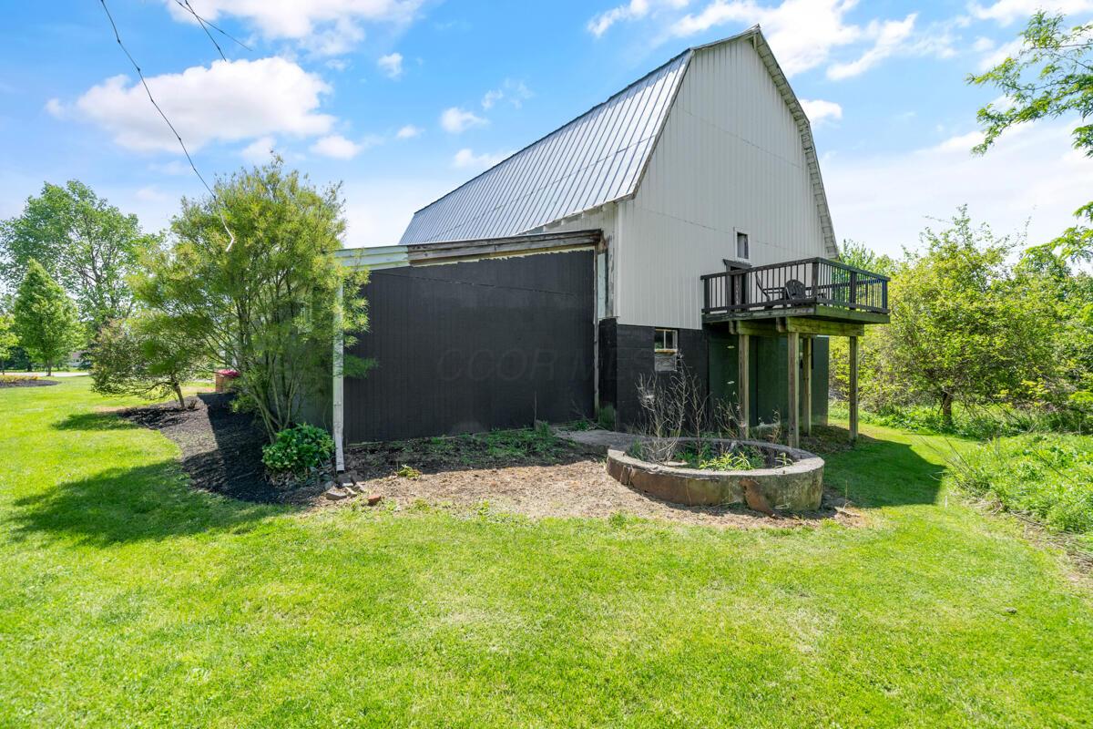 2522 Bean-Oller Road Delaware, OH 43015 - Photo 81 of 93 Rear barn view - 2nd floor balcony