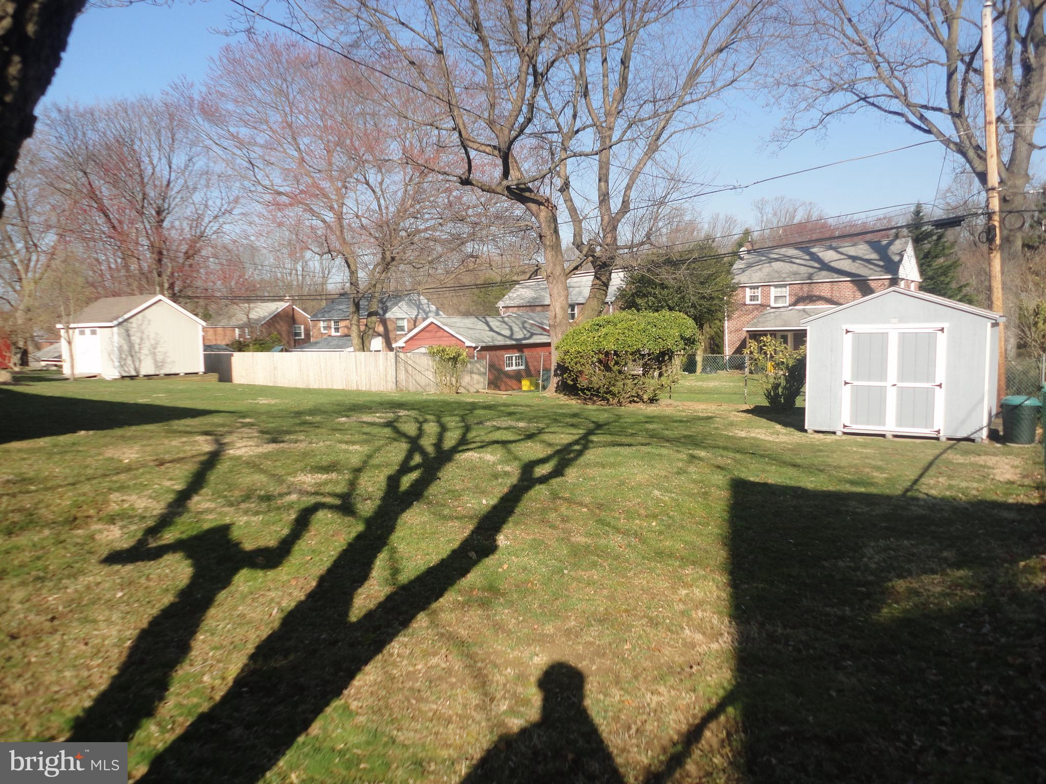 462 Wheatsheaf Road Springfield, PA 19064 - Photo 26 of 27 Backyard w/ shed