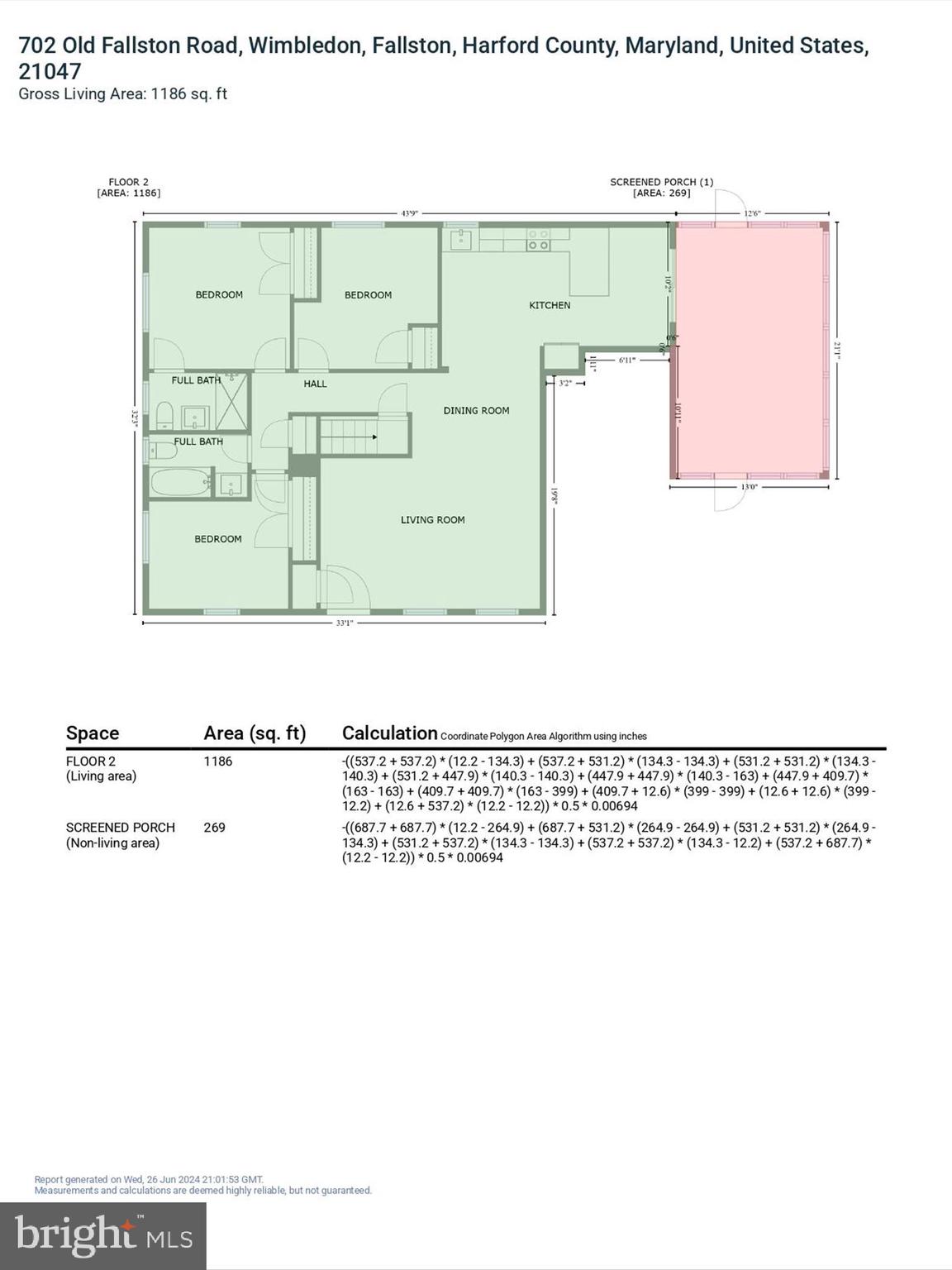 702 Old Fallston Road Fallston, MD 21047 - Photo 47 of 50 Main Level Floor Plan