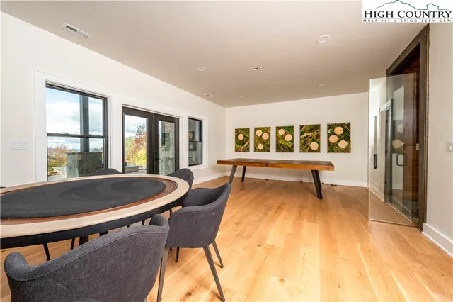 a living room filled with furniture and a couch