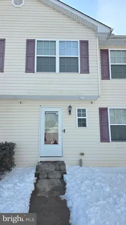 a view of front door of house