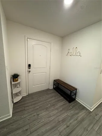 wooden floor in an empty room