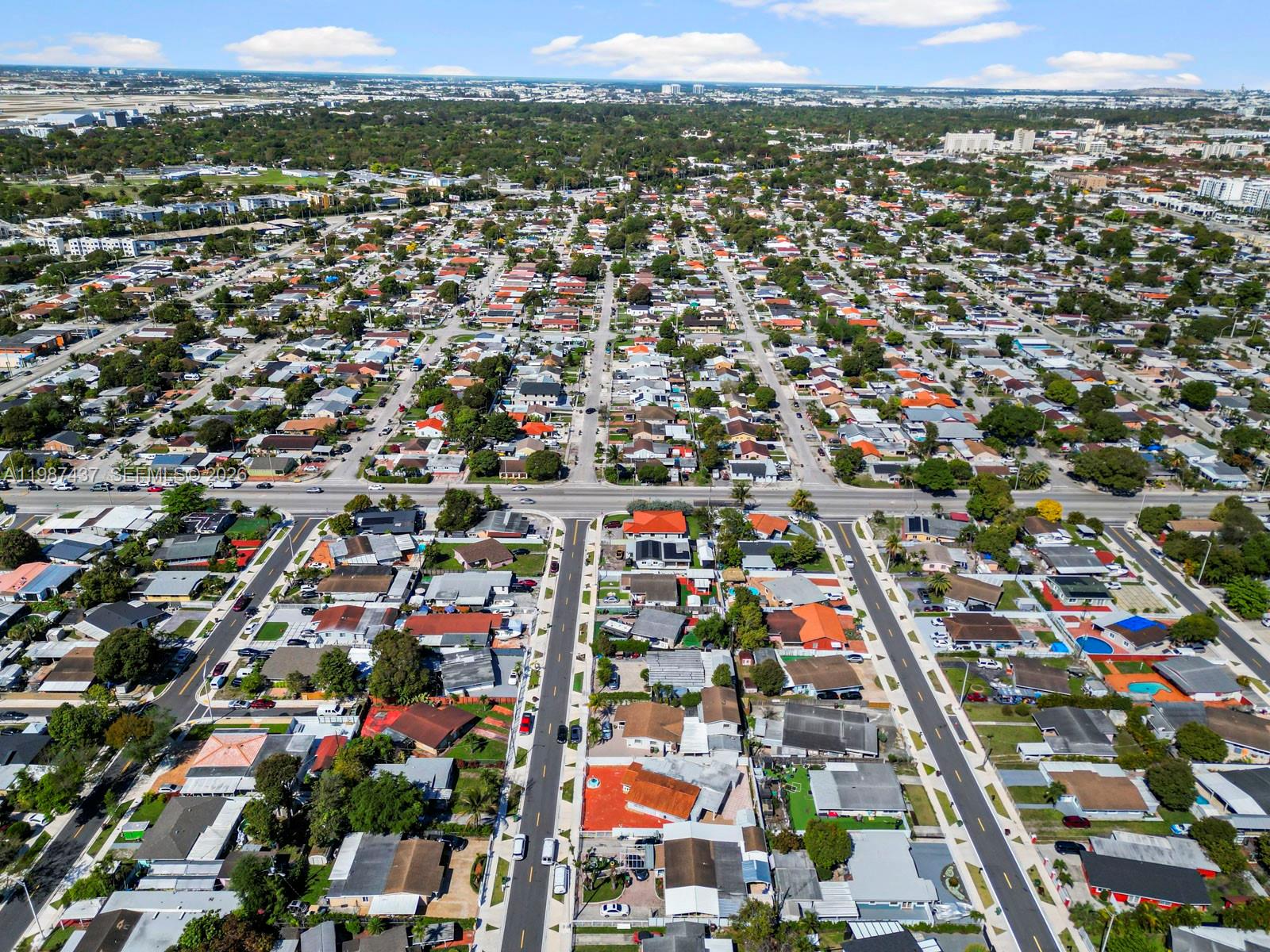 871 Southeast 5th Place Hialeah, FL 33010 - Photo 37 of 39 an aerial view of city