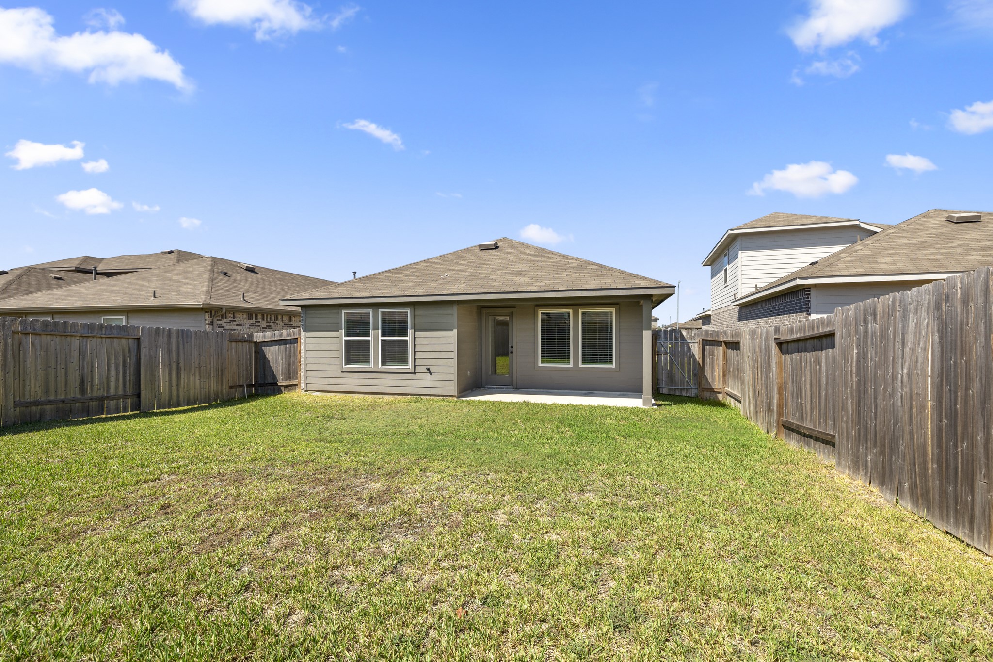 5402 Auburn Gardens Court Spring, TX 77373 - Photo 29 of 31 a view of a yard in front of a house with large trees