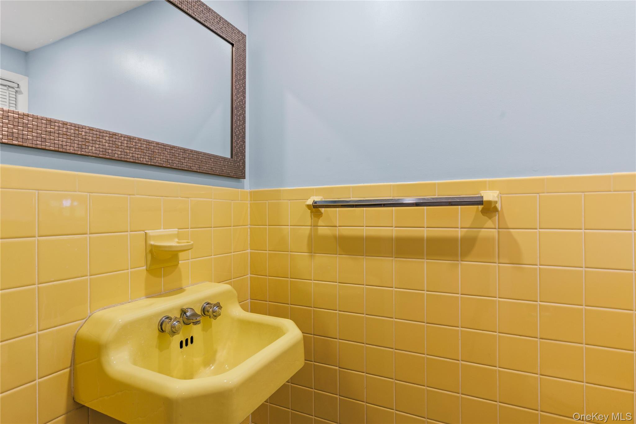 4 Mark Drive Rye Brook, NY 10573 - Photo 29 of 47 Bathroom with tile walls and a wainscoted wall