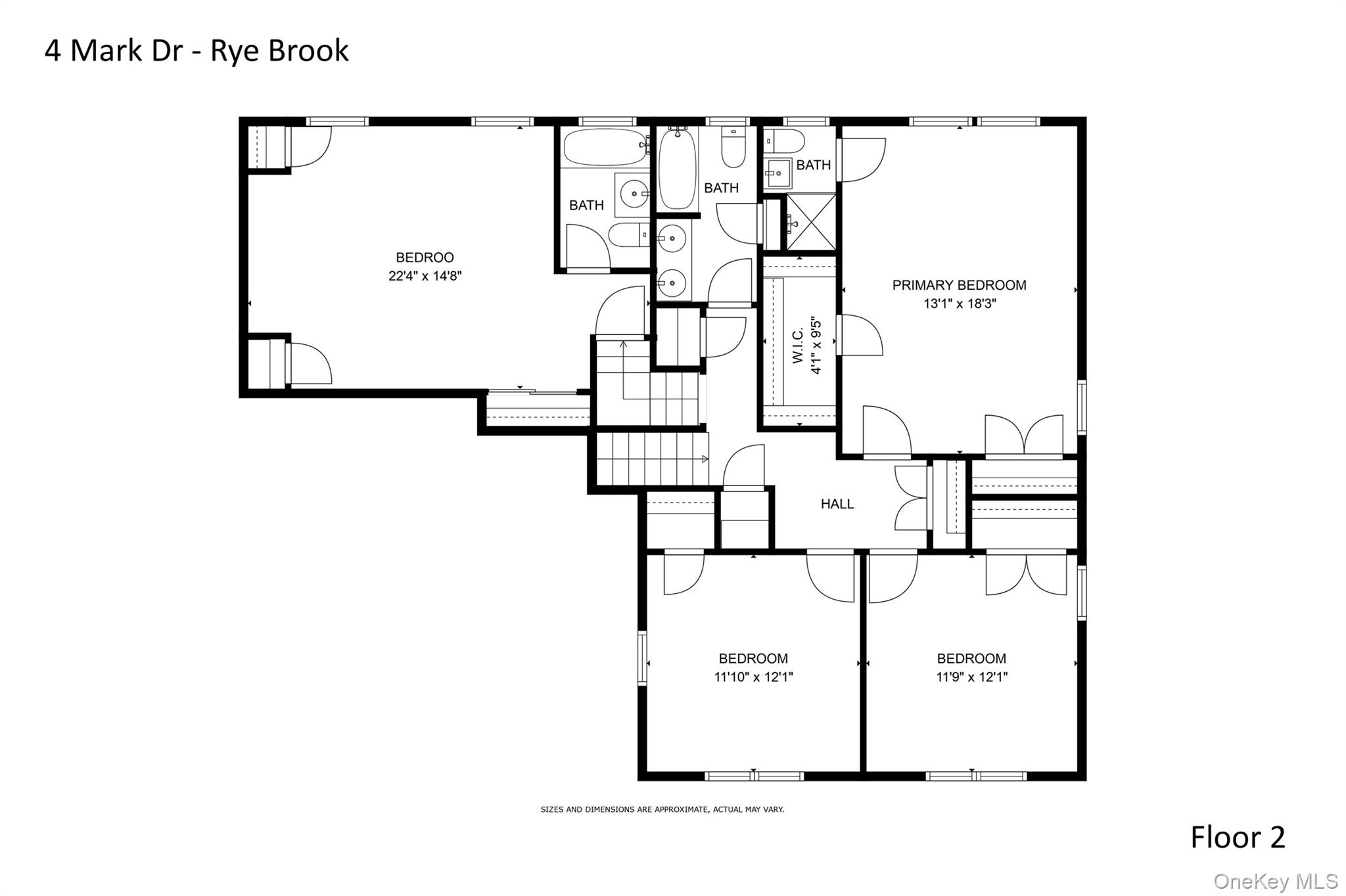 4 Mark Drive Rye Brook, NY 10573 - Photo 46 of 47 View of home floor plan