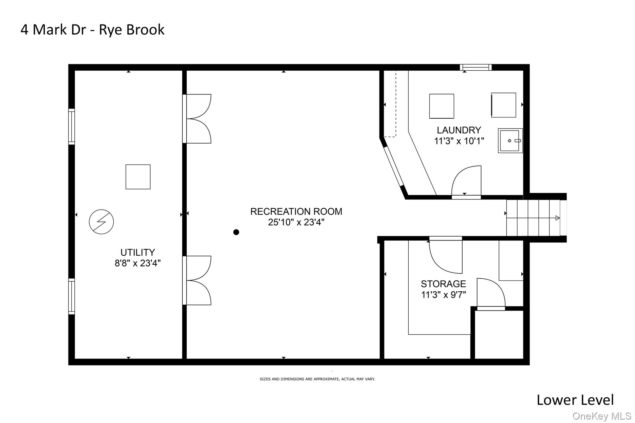 4 Mark Drive Rye Brook, NY 10573 - Photo 47 of 47 View of floor plan / room layout