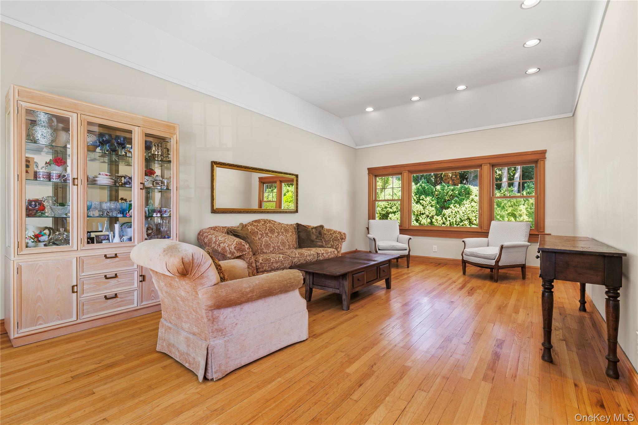 4 Mark Drive Rye Brook, NY 10573 - Photo 5 of 47 Living area featuring recessed lighting and light wood-type flooring