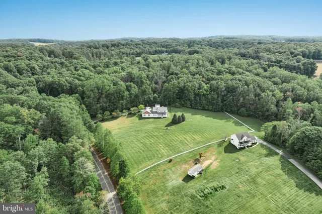 an aerial view of a football ground