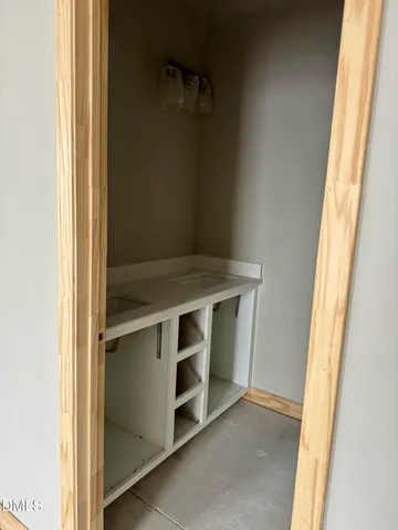 a view of water heater room