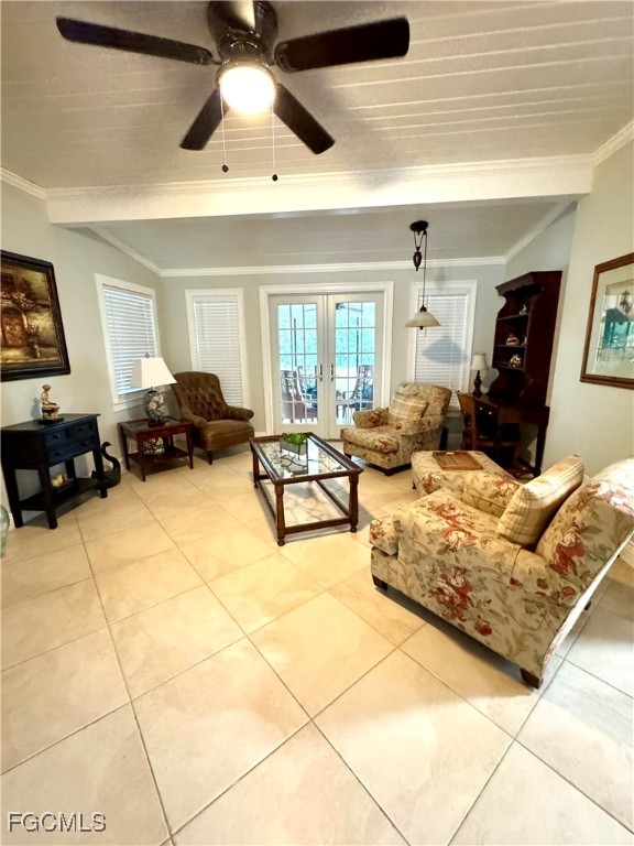 1640 Marlyn Road Fort Myers, FL 33901 - Photo 27 of 48 a living room with furniture and a chandelier