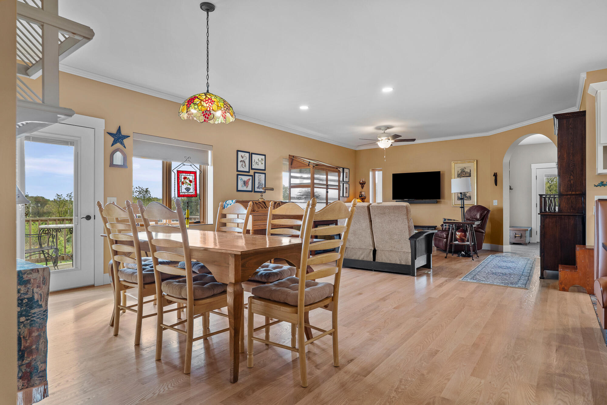S3874 Bakkom Road Viroqua, WI 54665 - Photo 12 of 51 Open Concept Dining Area