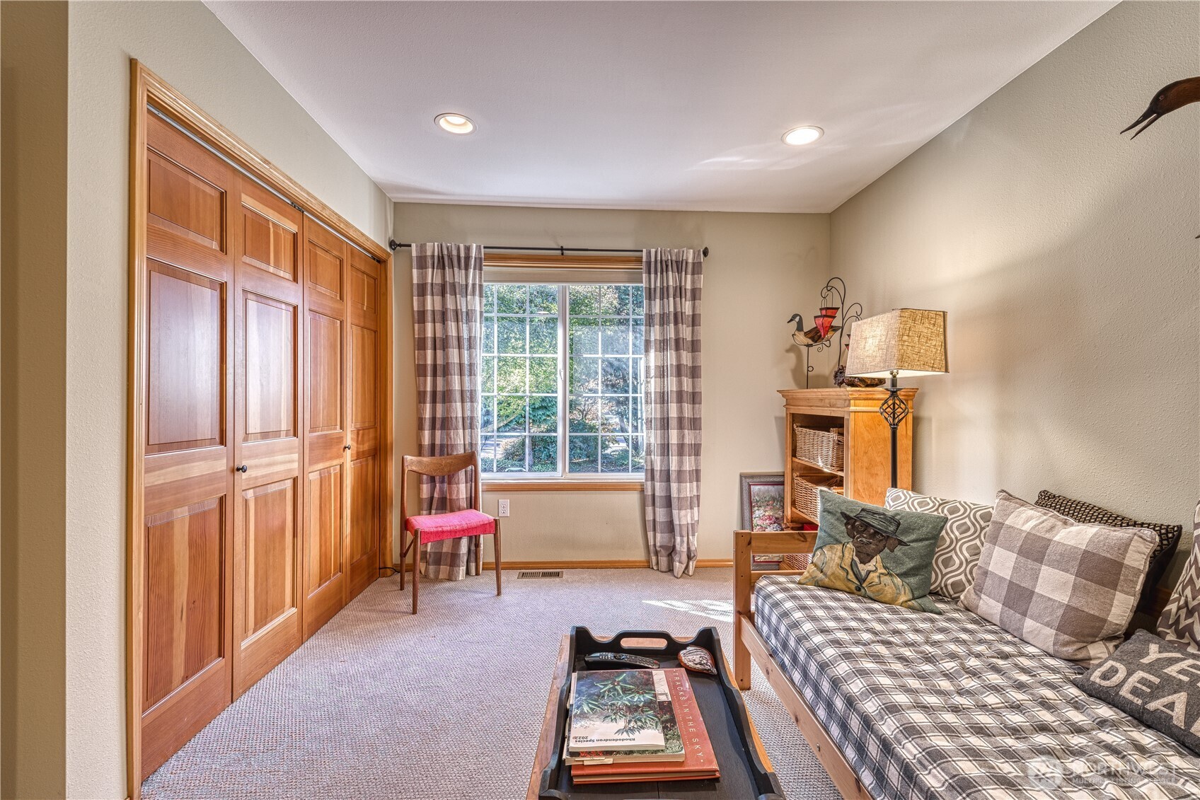 9705 346th Street South Roy, WA 98580 - Photo 7 of 34 a bedroom with furniture and a window