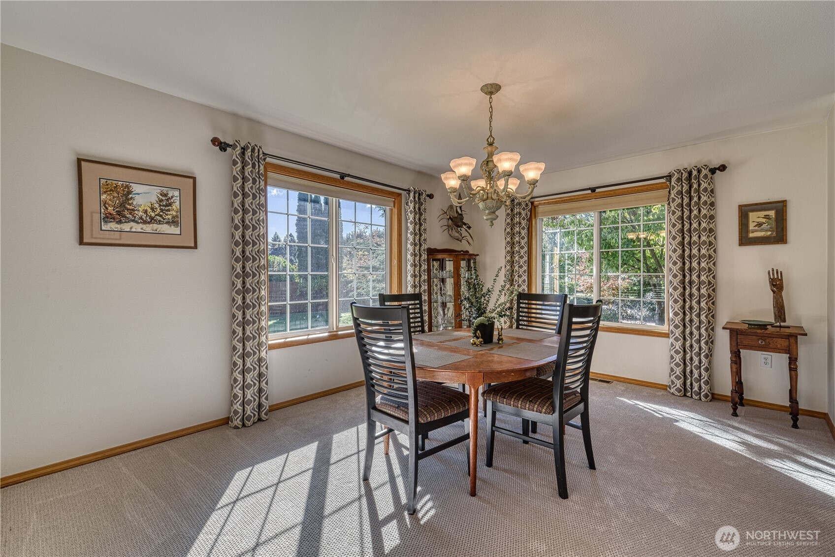9705 346th Street South Roy, WA 98580 - Photo 9 of 34 a dining room with furniture and window