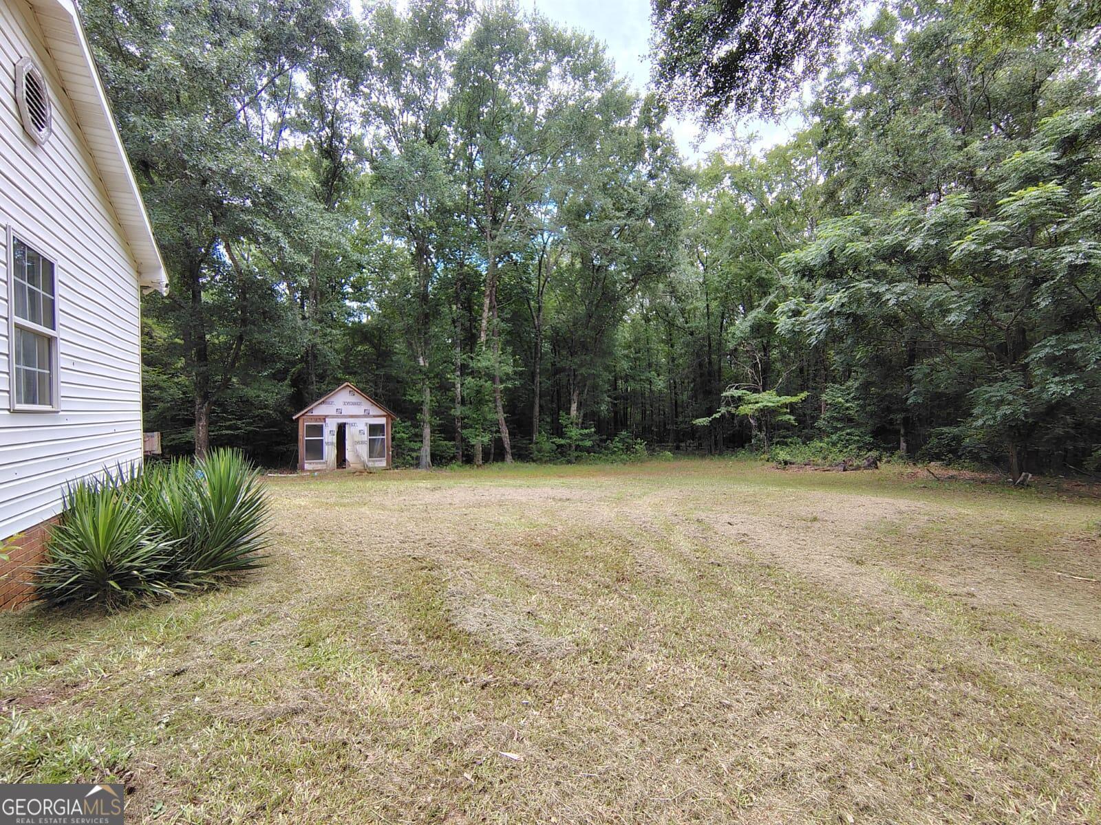5576 Po Biddy Road Talbotton, GA 31827 - Photo 26 of 28 a view of a house with a yard and large trees