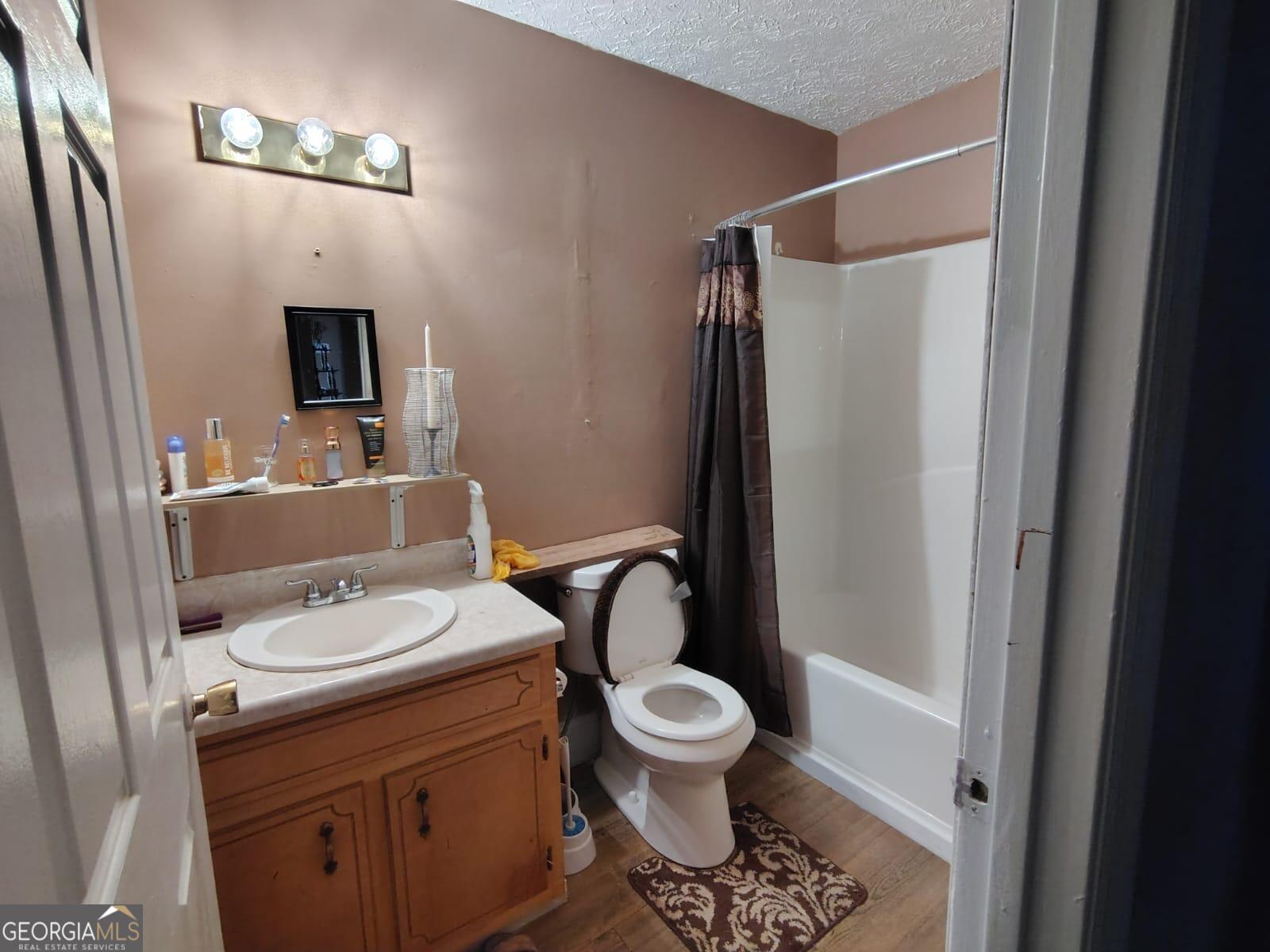 5576 Po Biddy Road Talbotton, GA 31827 - Photo 6 of 28 a bathroom with a sink toilet and shower