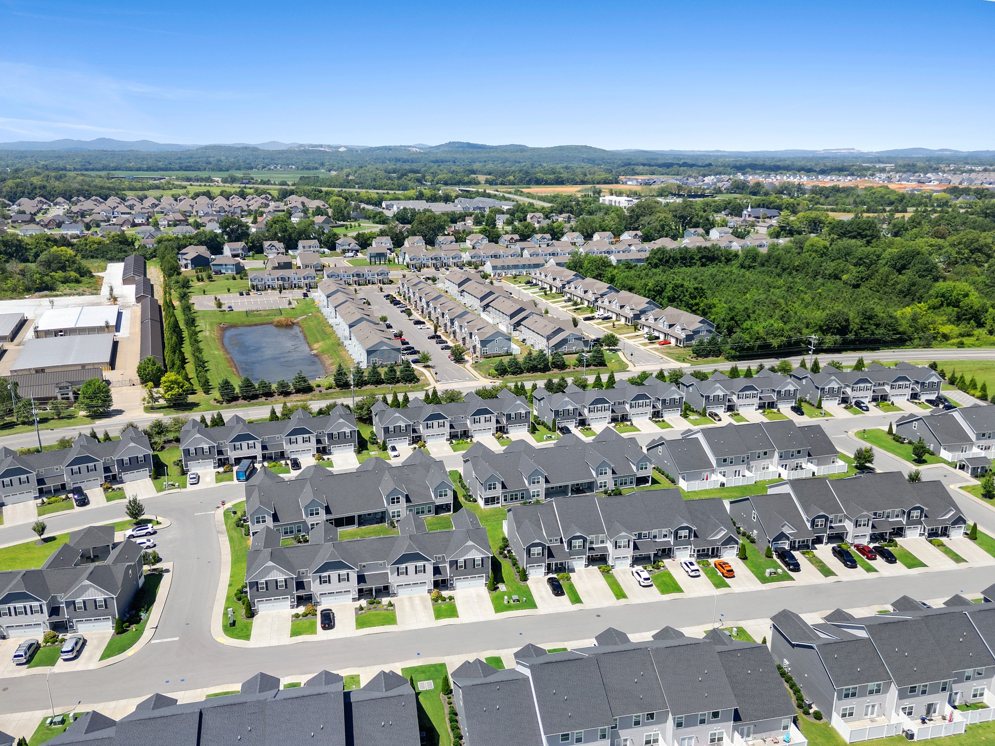 1626 Calcutta Drive Murfreesboro, TN 37128 - Photo 8 of 35 an aerial view of a city