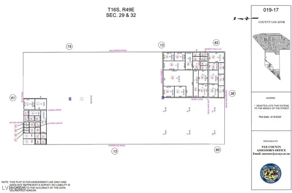 $13,000 | 159 Power Line Road, Amargosa Valley, NV 89020