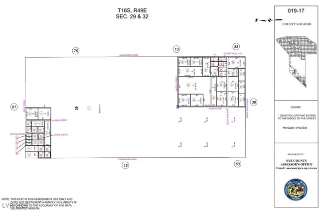 $13,000 | 159 Power Line Road, Amargosa Valley, NV 89020
