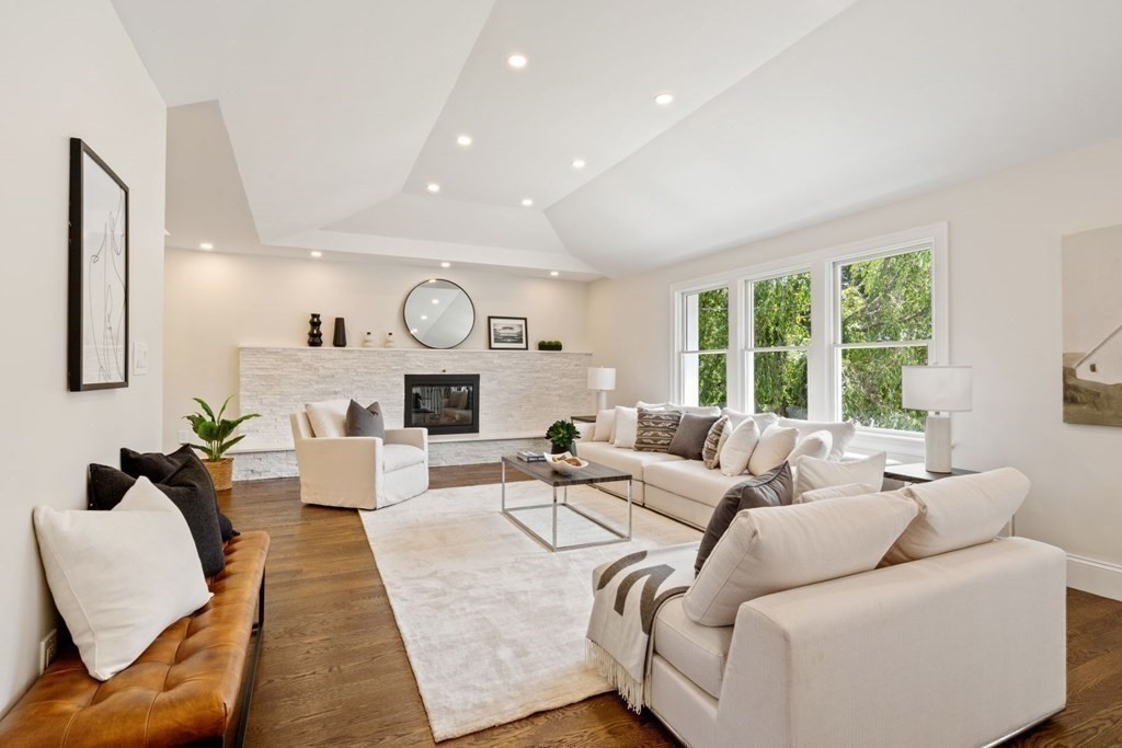 34 Donna Road Newton, MA 02459 - Photo 4 of 31 a living room with furniture and a large window