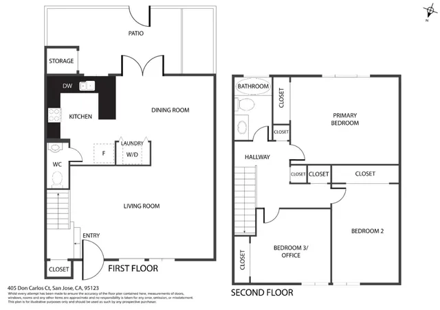 $749,888 | 405 Don Carlos Court, San Jose, CA 95123
