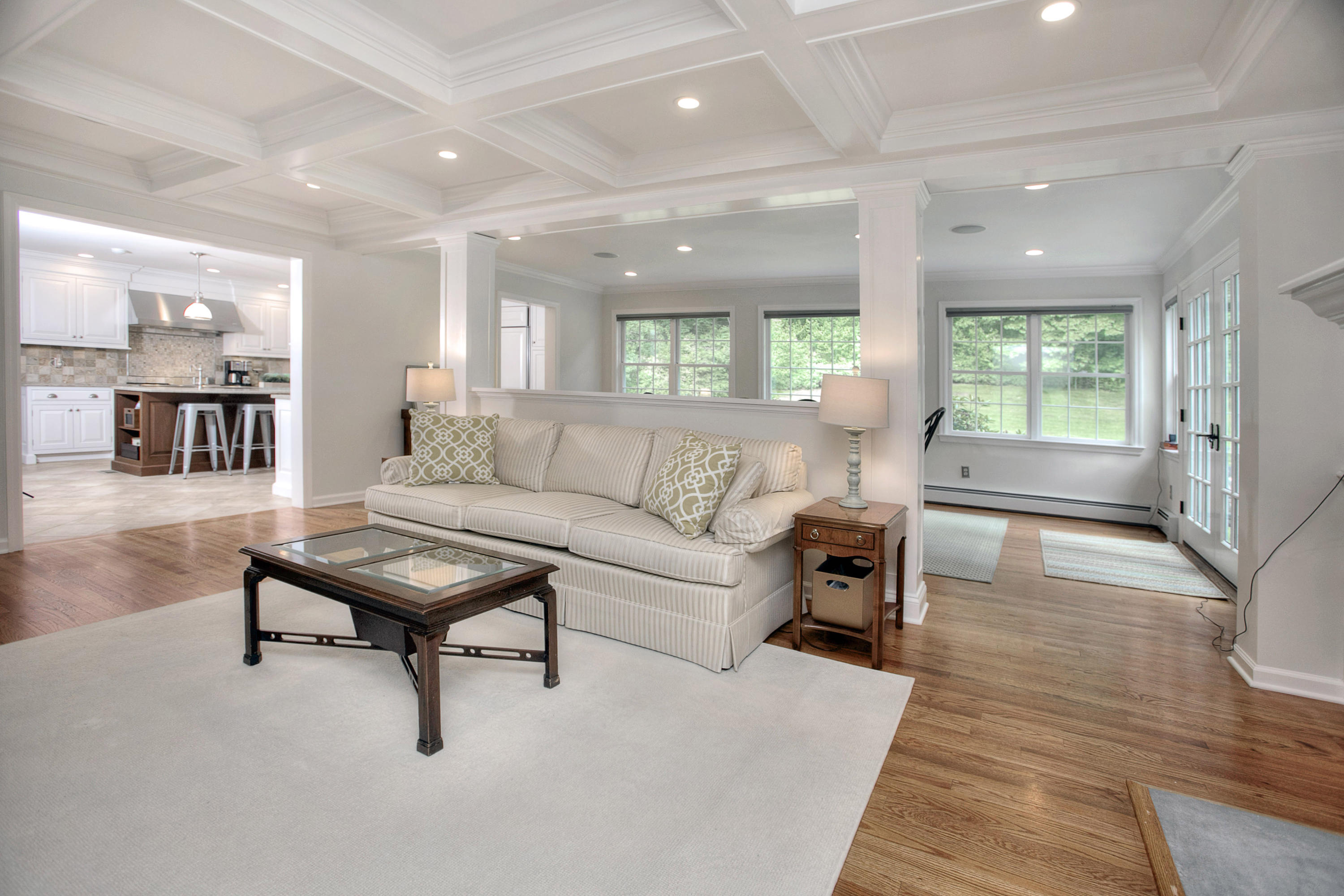 390 Middlesex Road Darien, CT 06820 - Photo 10 of 24 a living room with furniture and a wooden floor