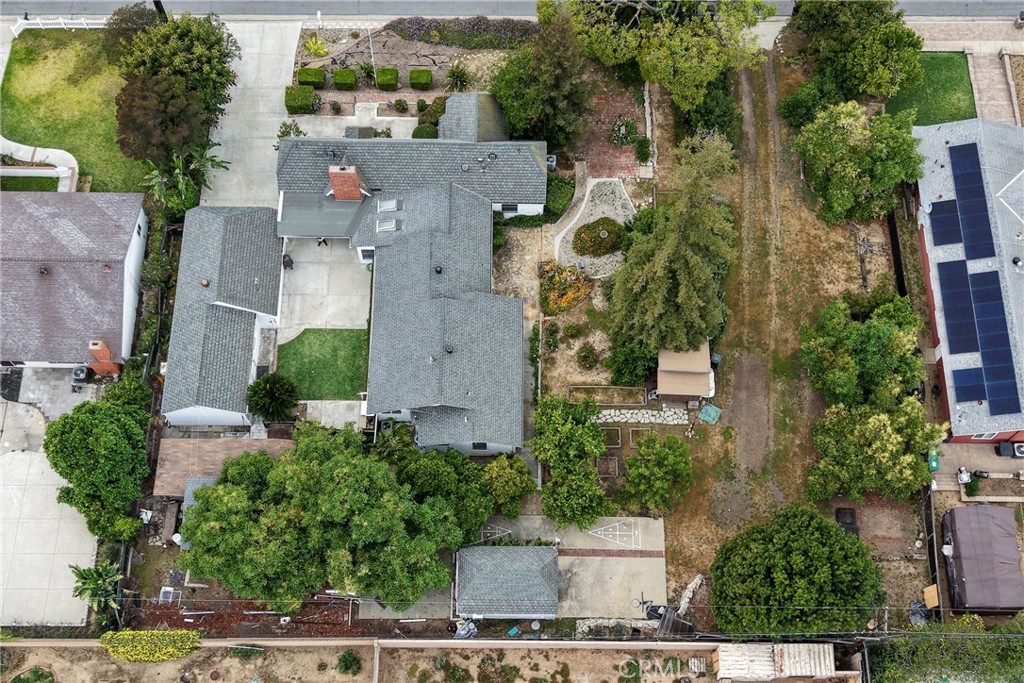 1146 North Puente Street Brea, CA 92821 - Photo 34 of 36 an aerial view of a house with outdoor space