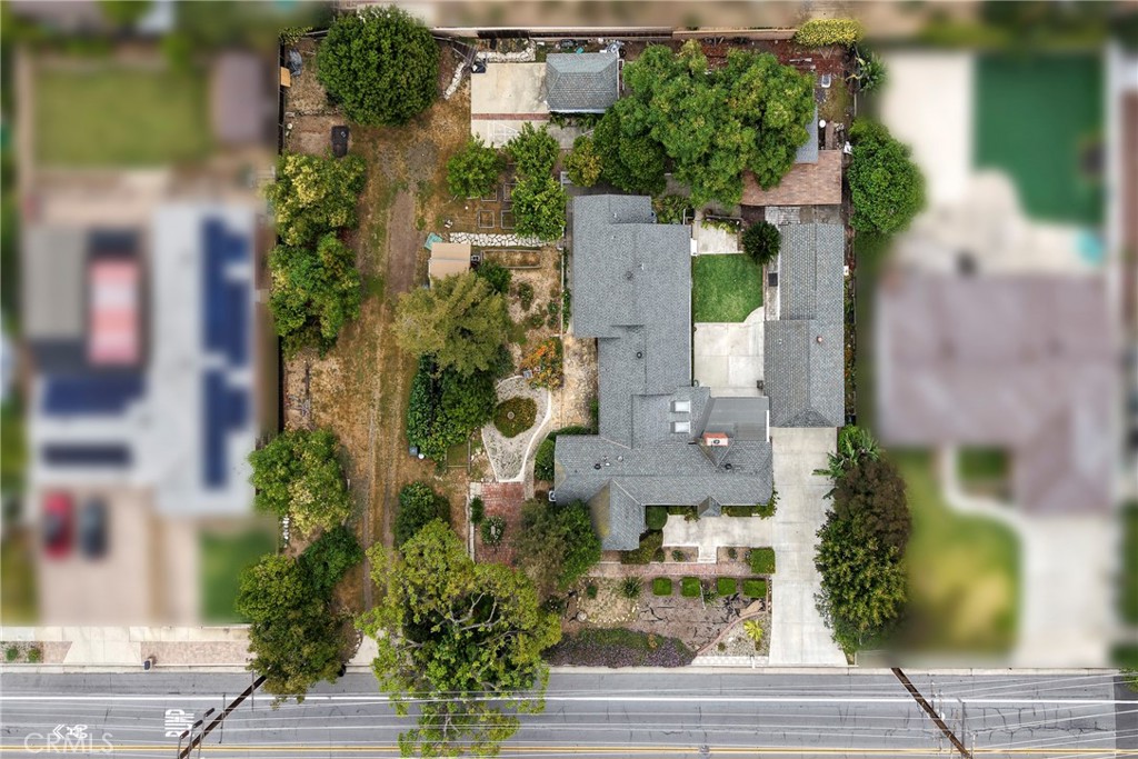 1146 North Puente Street Brea, CA 92821 - Photo 35 of 36 an aerial view of a house