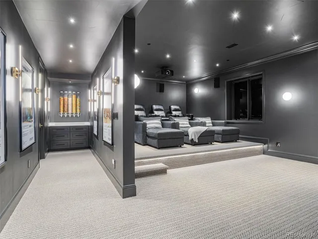 a view of a gallery with window