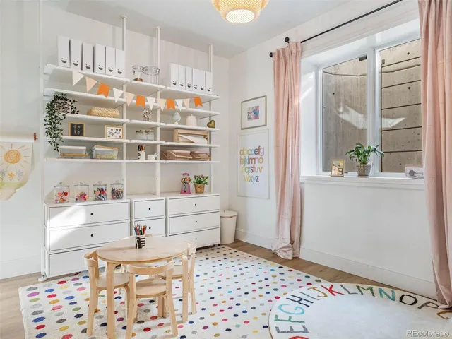 a room with storage and utility