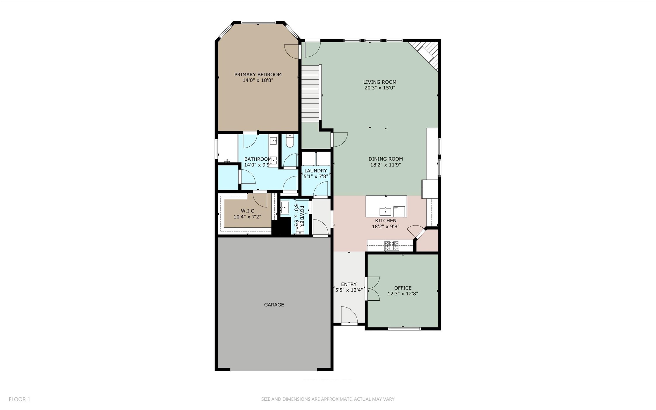 4216 Mercer Road Georgetown, TX 78628 - Photo 39 of 40 First floor room layout