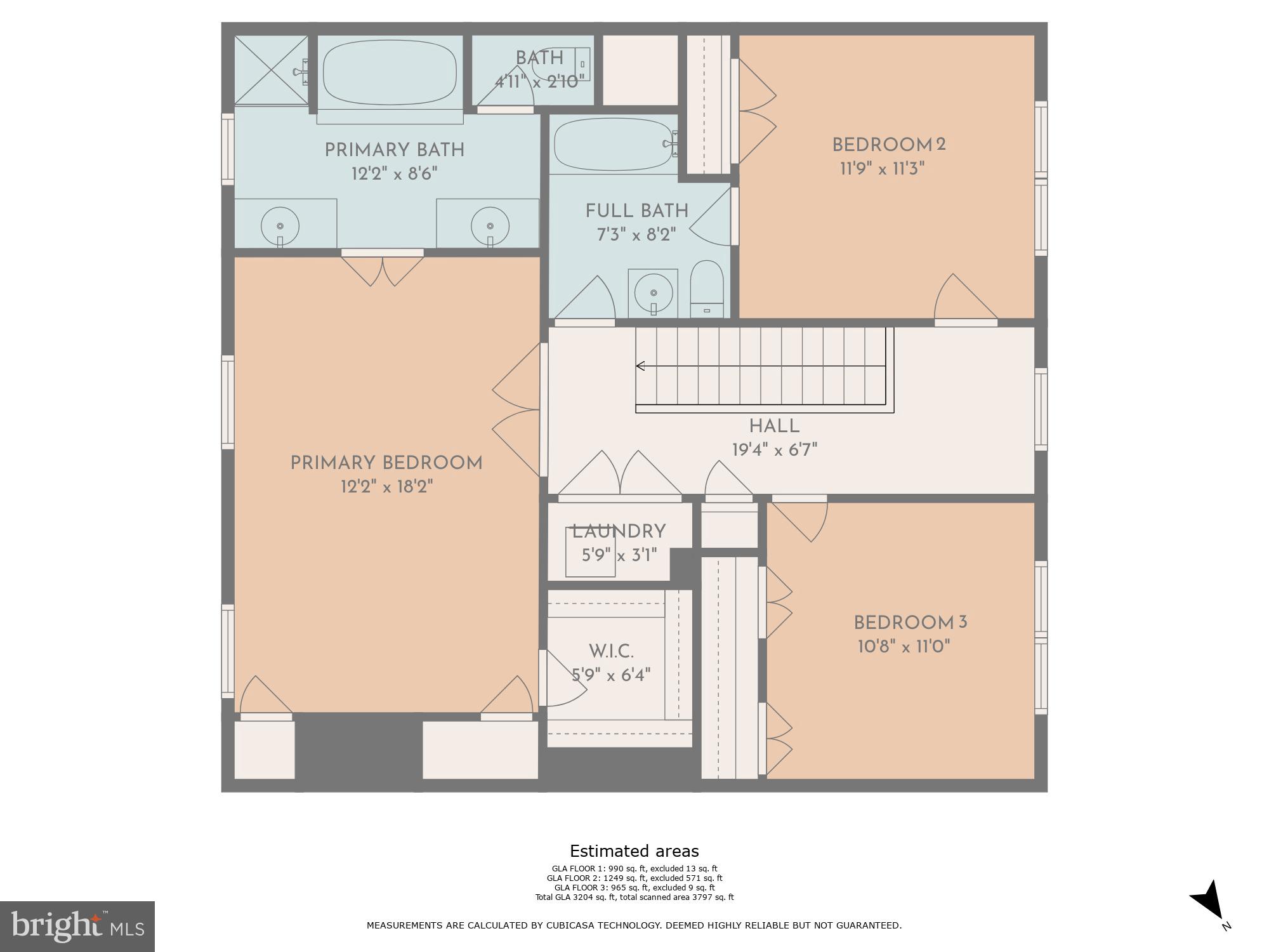 11728 Bishops Content Road Bowie, MD 20721 - Photo 35 of 37 Floor Plan: Upper Level