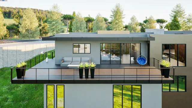 a view of a house with pool