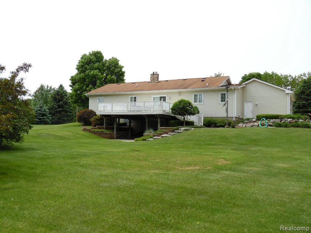 3885 South Lake George Road Dryden, MI 48428 - Photo 5 of 22 Back of home