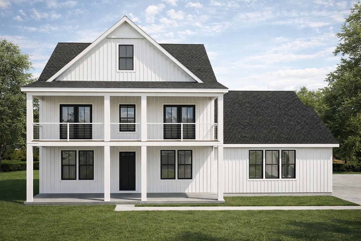V/l Monroe Street Manistee, MI 49660 - Photo 1 of 26 Front Elevation Rendering (1)