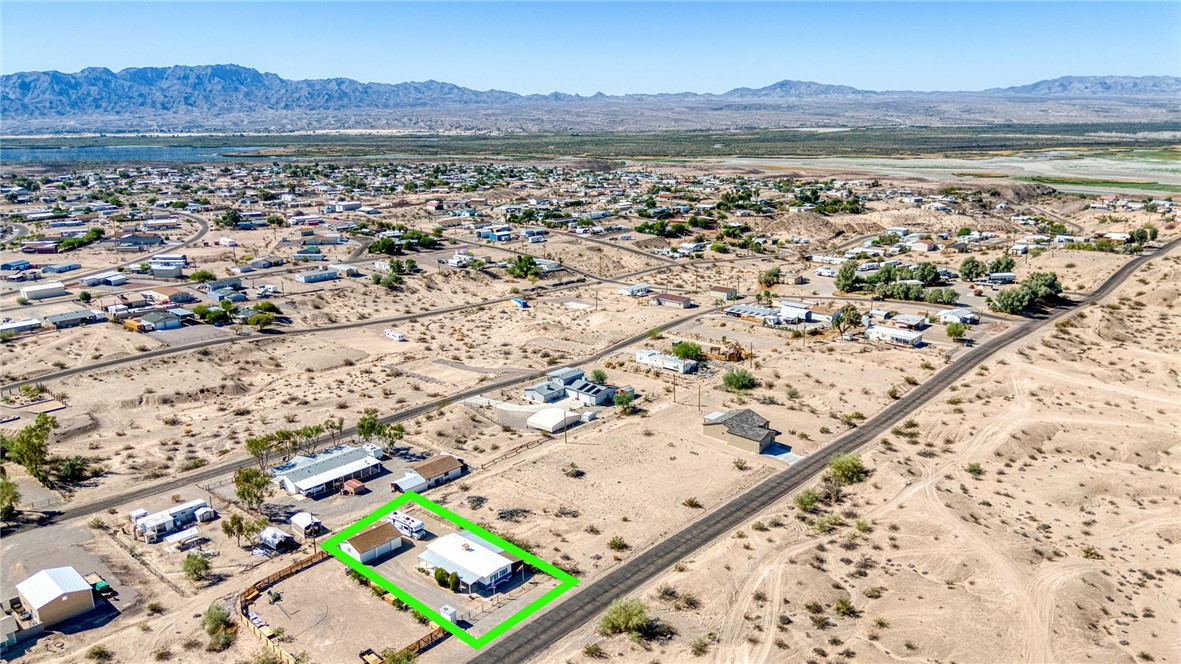 4826 Powell Lake Road Topock, AZ 86436 - Photo 54 of 58 a view of a city with a mountain