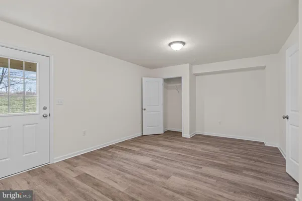 a view of building with yard