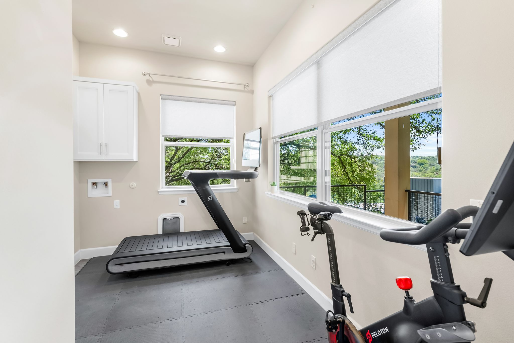 14213 Red Feather Trail Austin, TX 78734 - Photo 22 of 39 a view of a room with gym equipment
