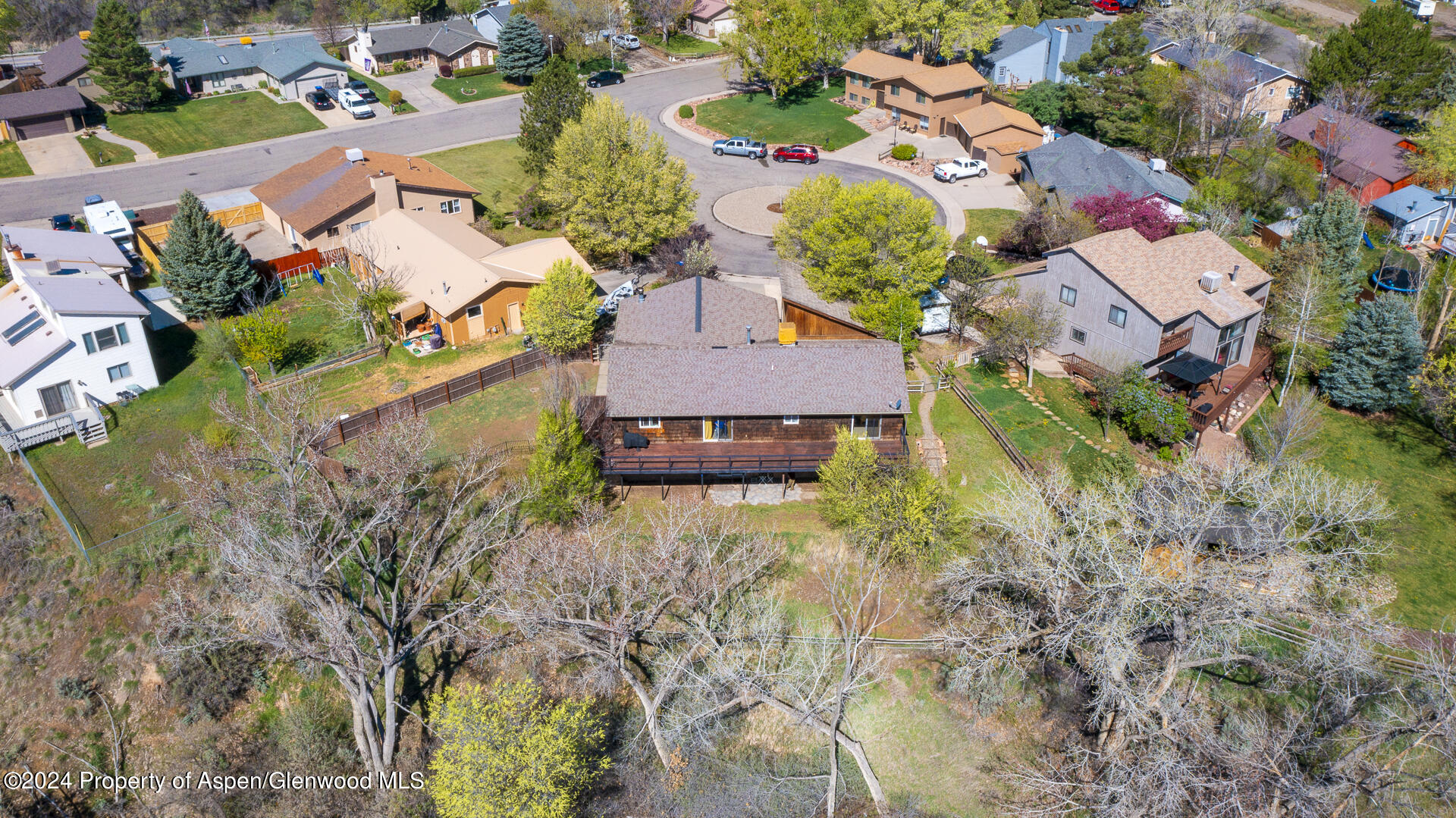 674 Mesa Court Rifle, CO 81650 - Photo 29 of 38 an aerial view of residential houses with outdoor space