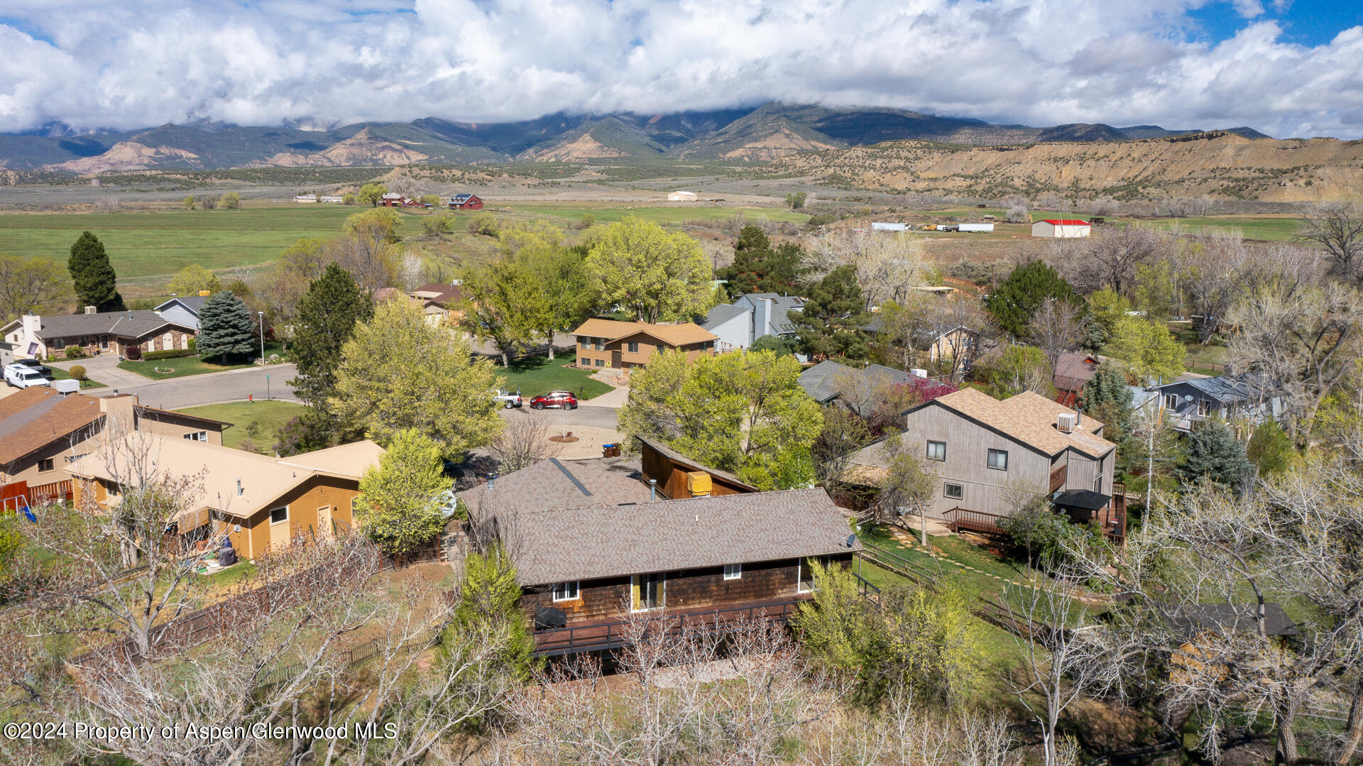 674 Mesa Court Rifle, CO 81650 - Photo 31 of 38 an aerial view of residential houses with outdoor space