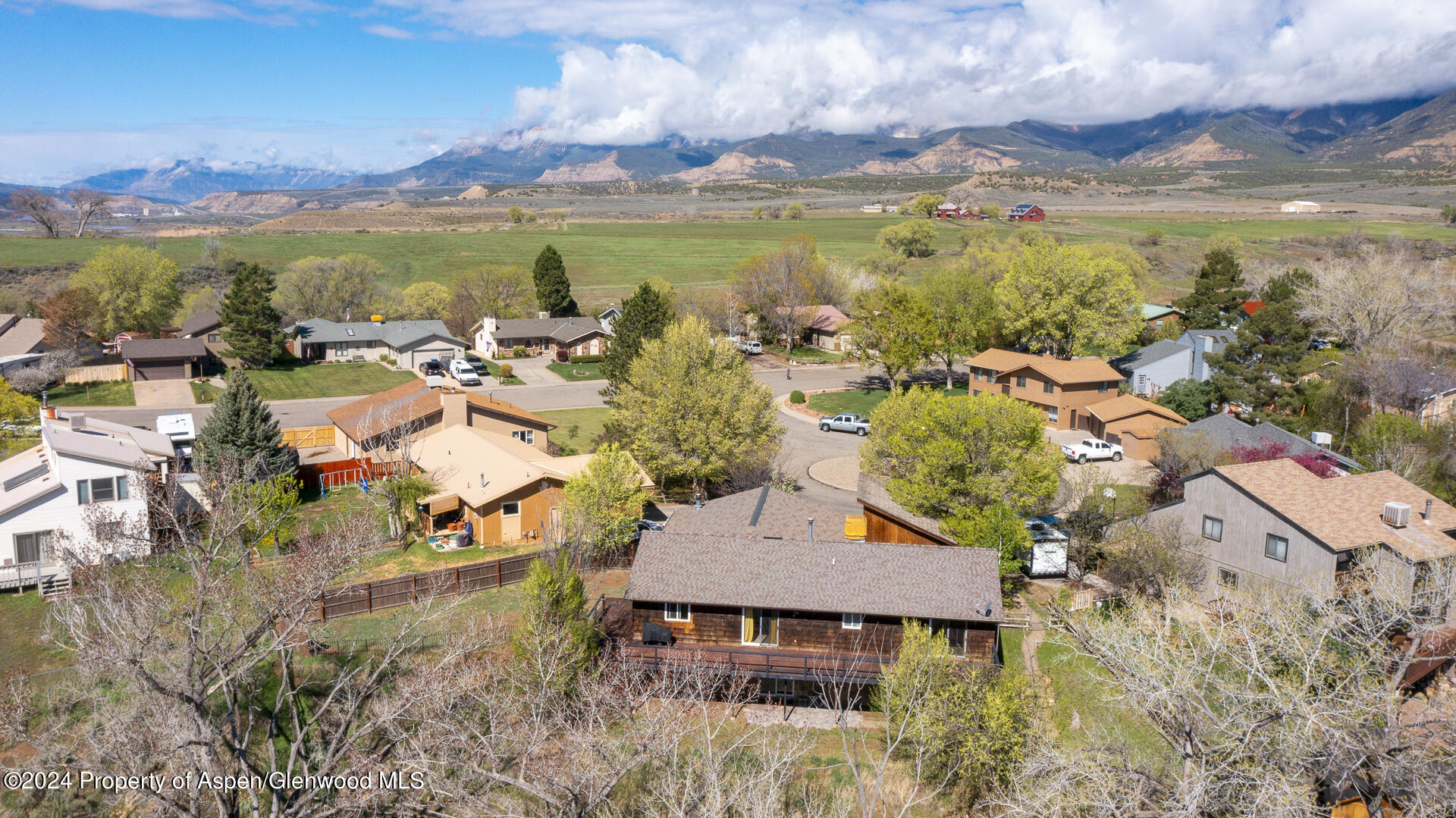 674 Mesa Court Rifle, CO 81650 - Photo 32 of 38 an aerial view of residential houses with outdoor space