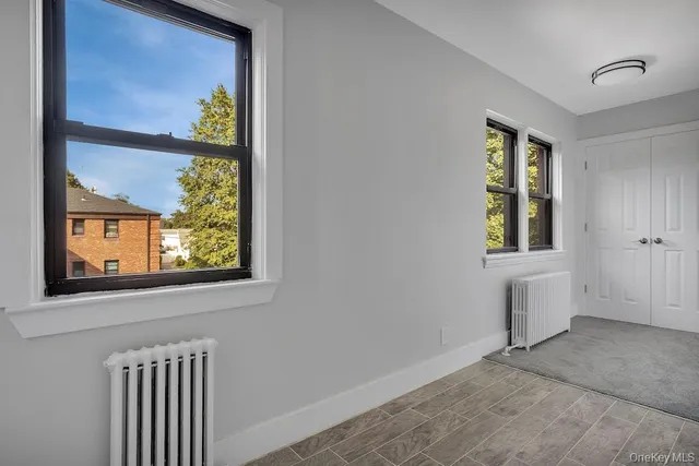 a view of an front door