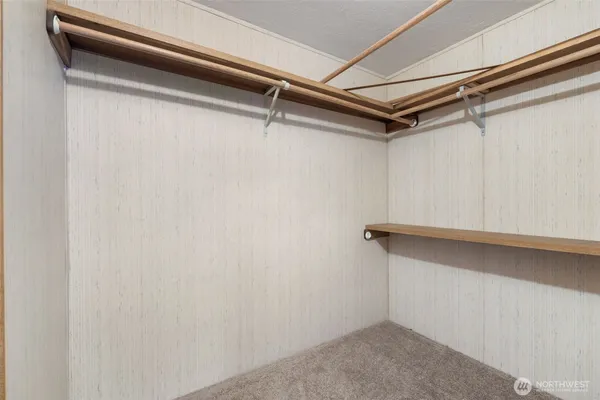 a view of a rack on the wall