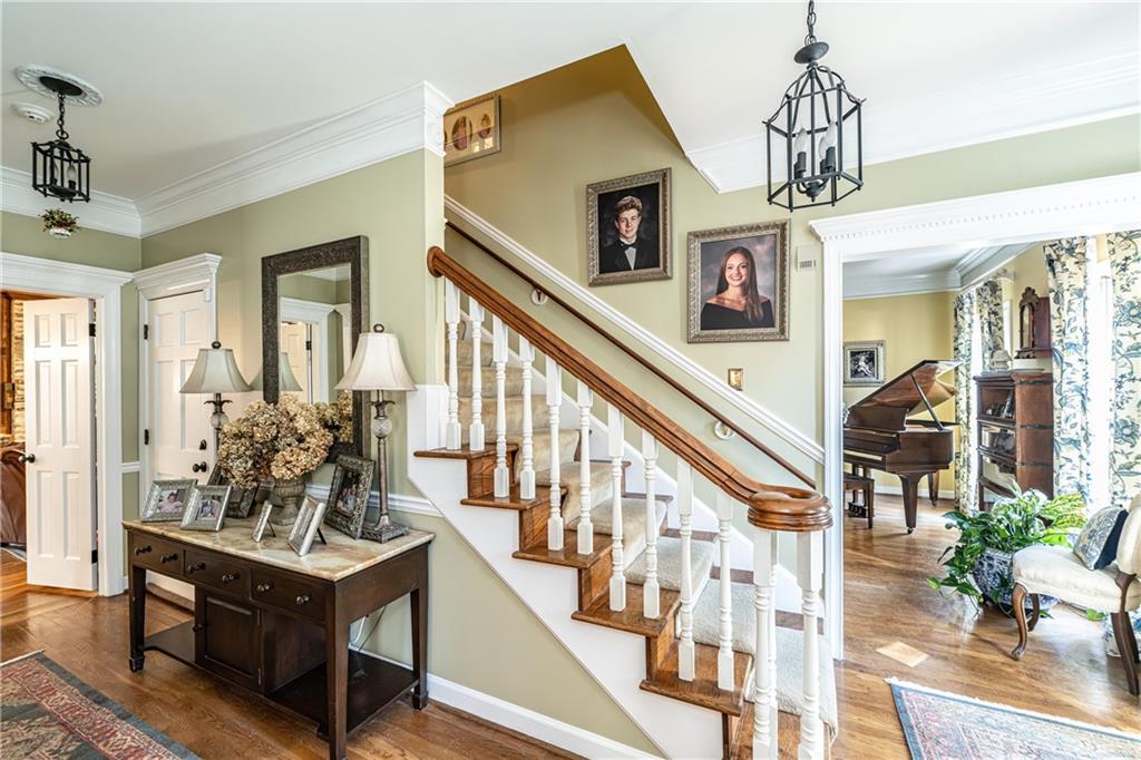 36 Saddle Mountain Road Southeast Rome, GA 30161 - Photo 6 of 42 a view of living room and dining room